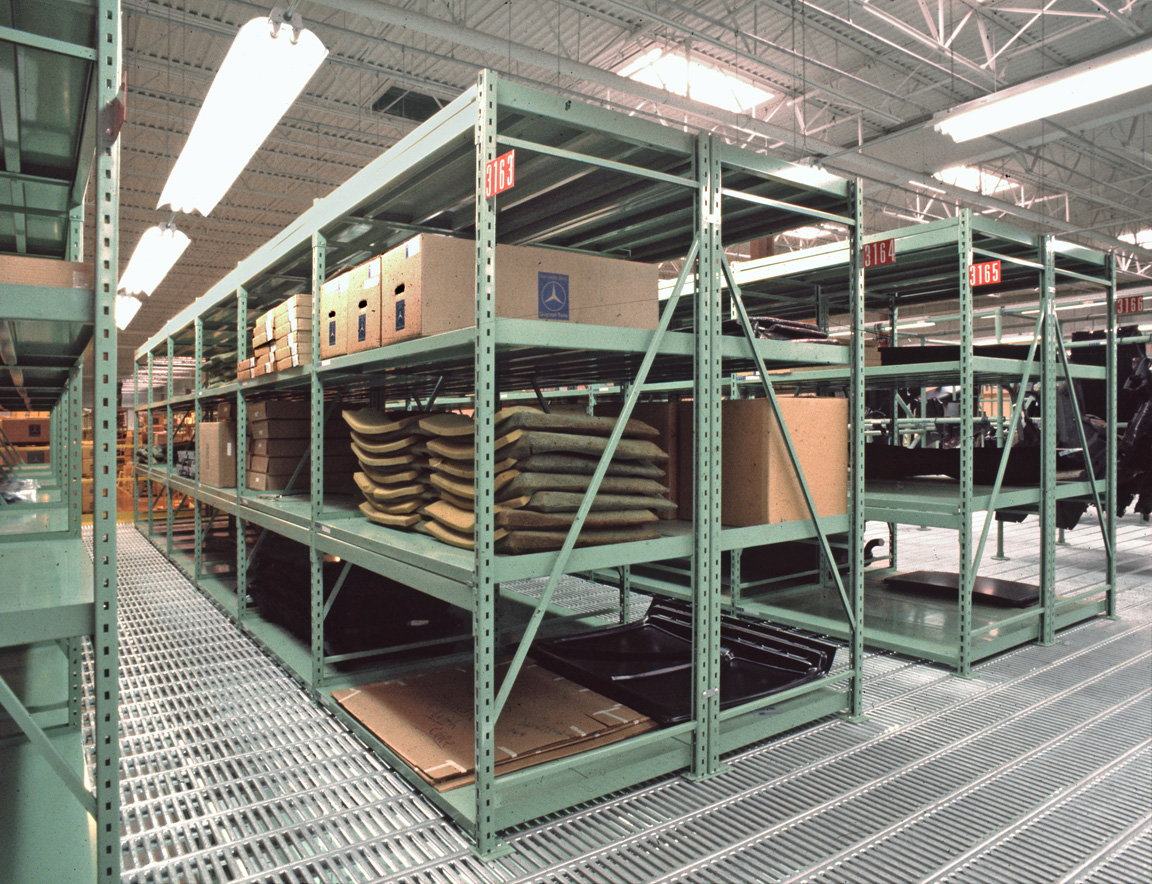 Wide Span Storage Rack - Particle Board, 96 x 24 x 48