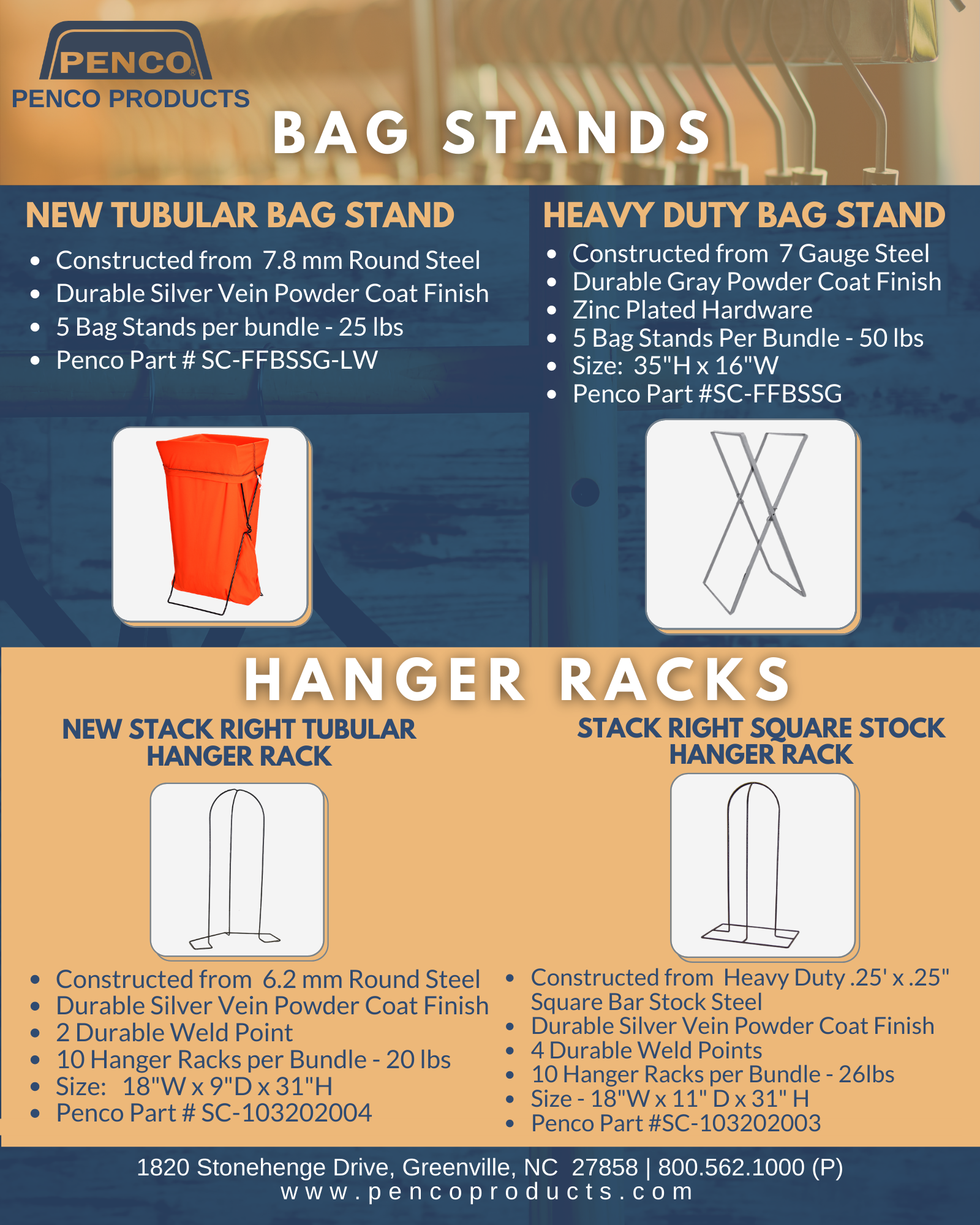 Tubular Bag Stand